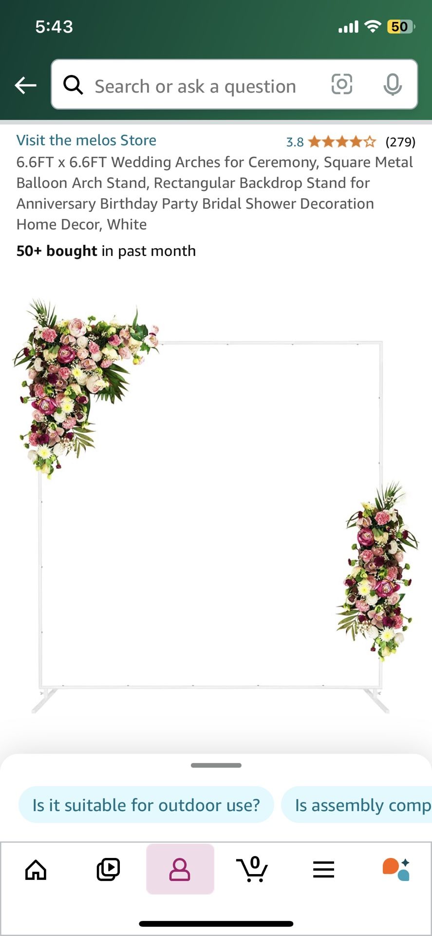 Wedding Arch For Ceremony