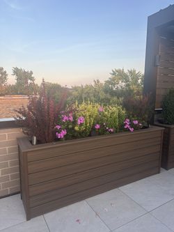 Custom Trex Composite Planter Boxes 