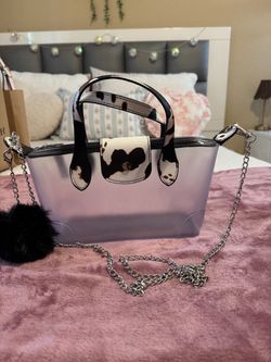 Crossbody clear purse