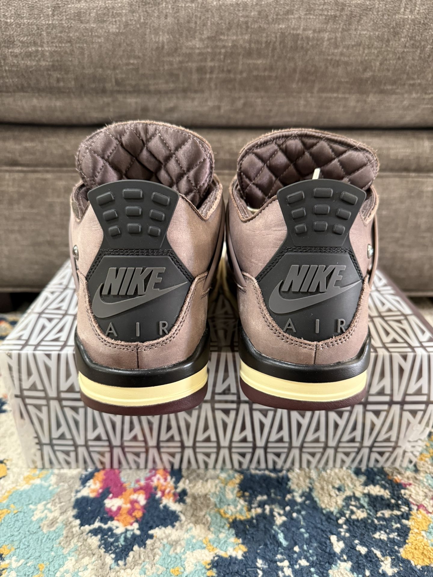 Size 8.5 A Ma Maniere x Nike Air Jordan 4 Retro “Violet Ore”