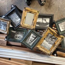 LOW PRICE MOVING- $240 + TAX RETAIL WEST ELM METAL ART COLLAGE 