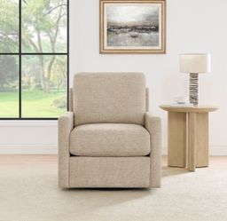 Henredon Marley Fabric Swivel Accent Chair