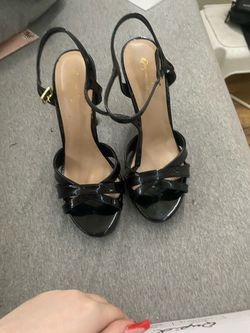 black heels