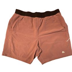 RBX Performance Shorts – Size L – Terracotta Active Fit
