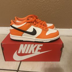 Nike Dunk Low phantom/black- safety orange