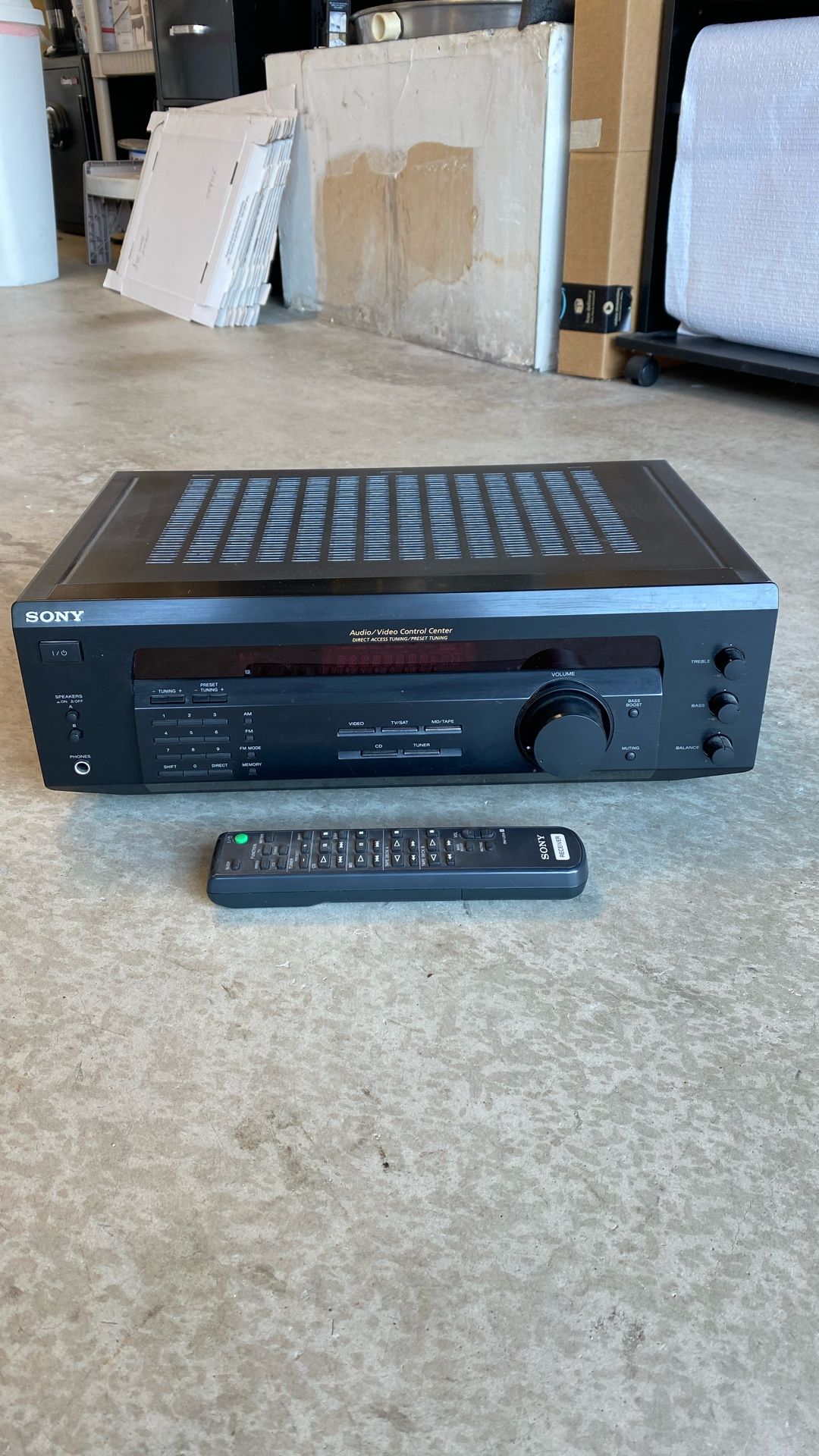 Sony Receiver Amplifier STR-DE 135