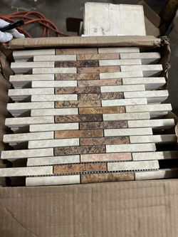 Marble Mosaic Backsplash 