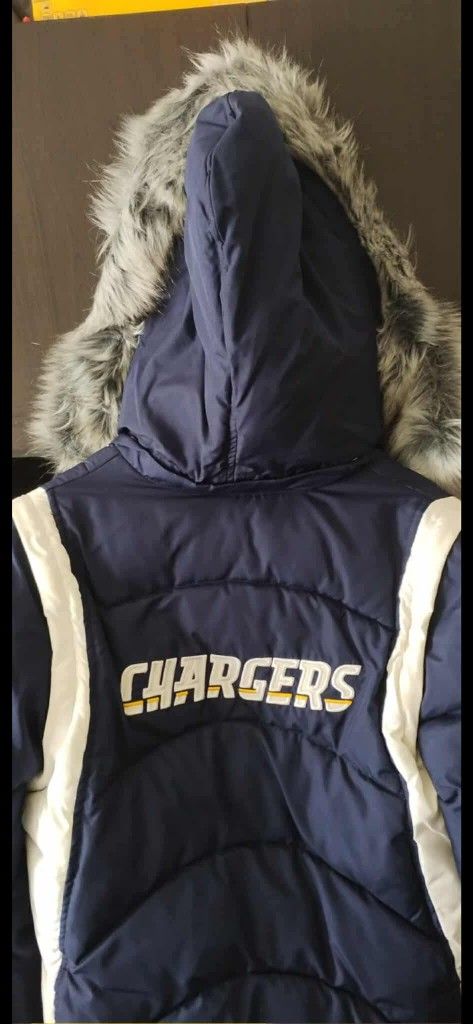 Y2K Reebok Chargers Jacket/Vest Size Small