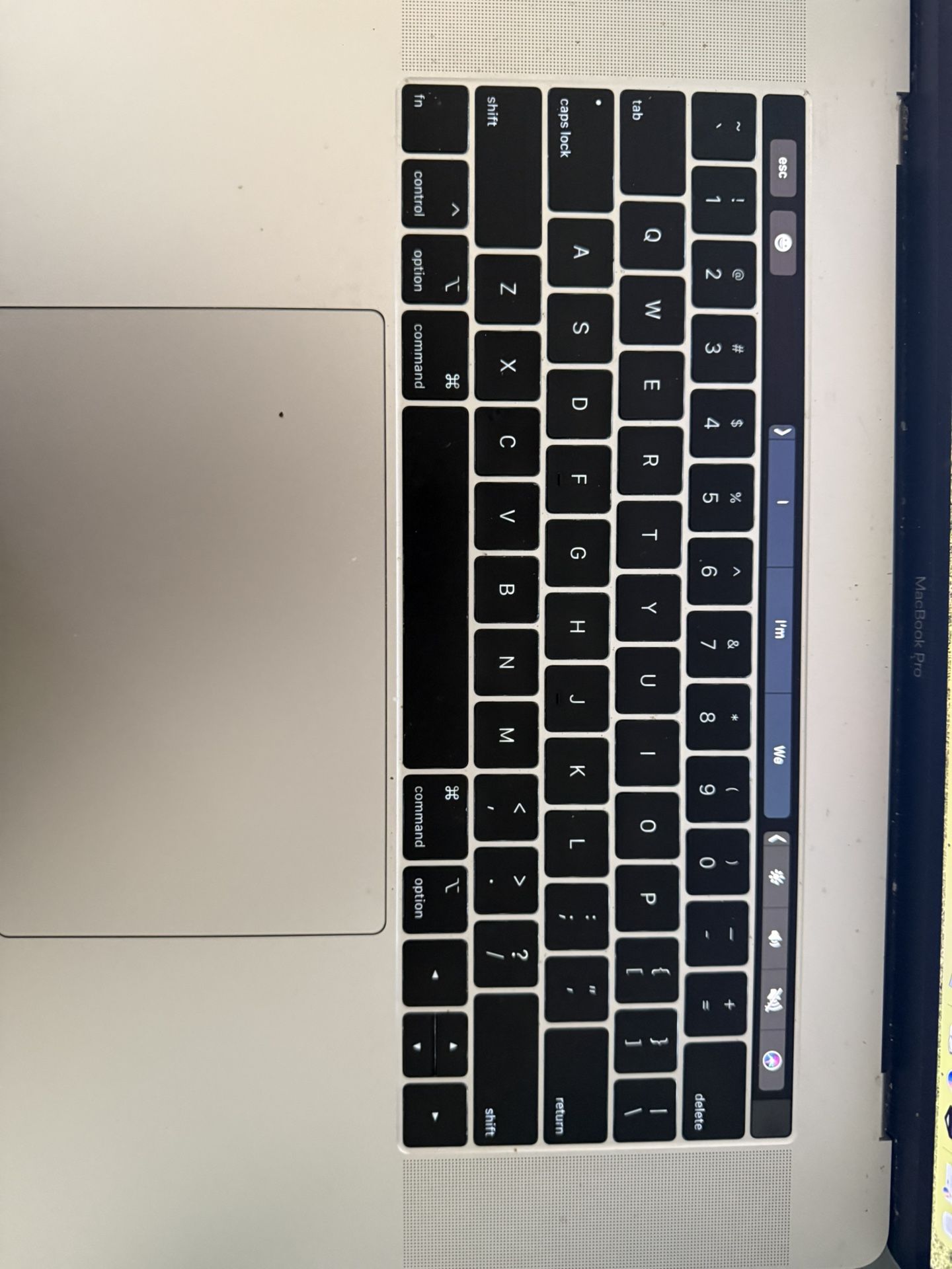 2018 Macbook Pro With Touch Bar