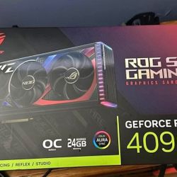 ASUS ROG Strix Geforce RIX
409O Gaming Graphics Card