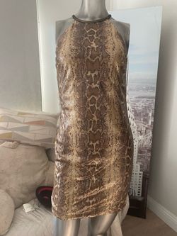 Snake Design Dress, size 4