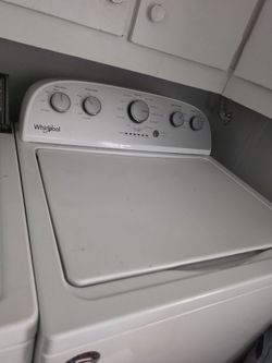 Washer and dryer Kenmore and Whirlpool