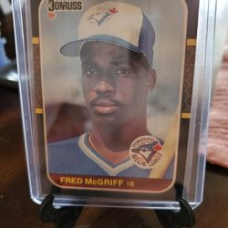 Fred Mcgriff '87 Donruss RC '88 Topps Toys R Us RC 