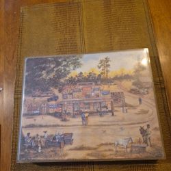 General store artwork Coca cola