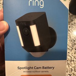 Brand New Ring Spotlight Cam Battery