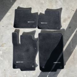 AMG C43 OEM factory floor mats set