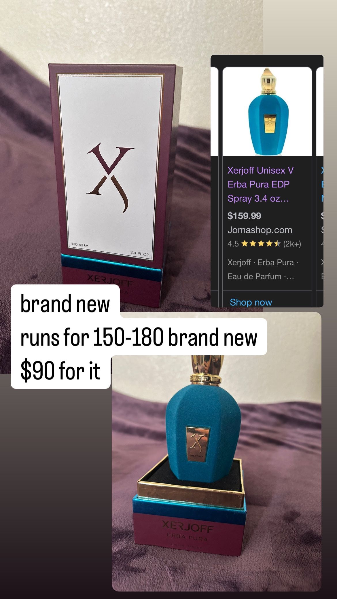 Xerjoff Erba Pura cologne