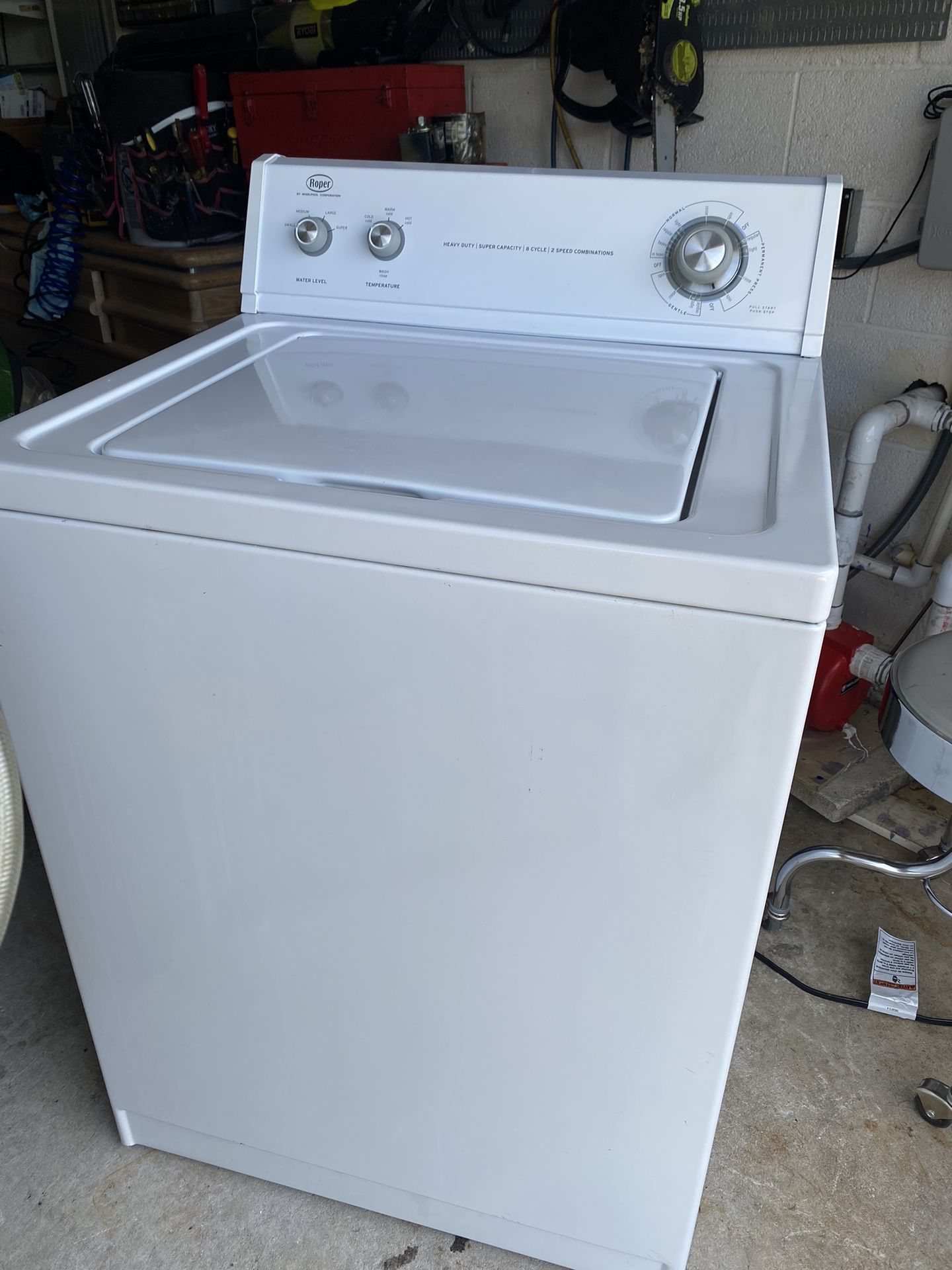Roper by Whirlpool Corporation washing machine