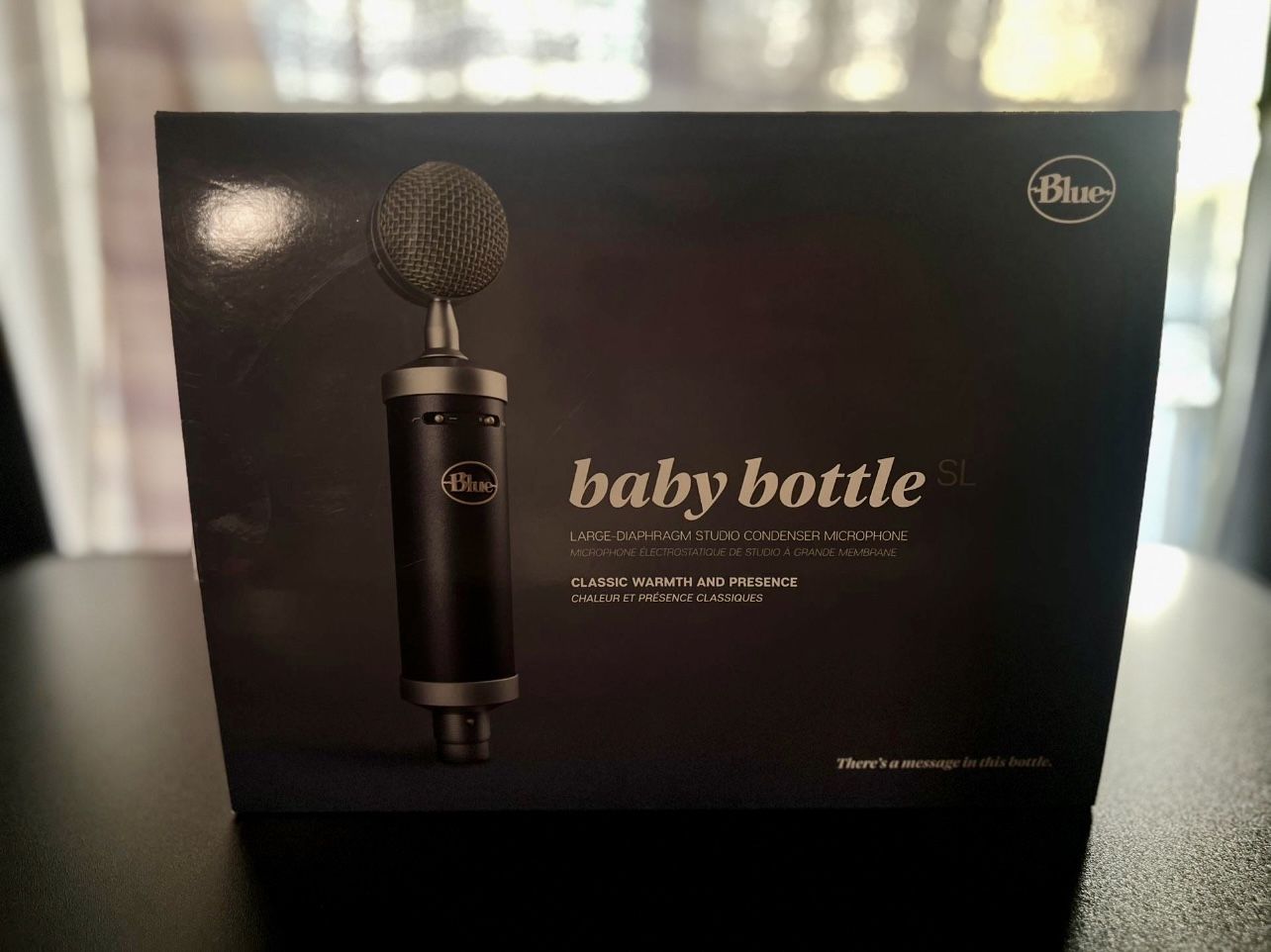 BLUE BABY BOTTLE SL LARGE-DIAPHRAGM STUDIO CONDENSER MICROPHONE