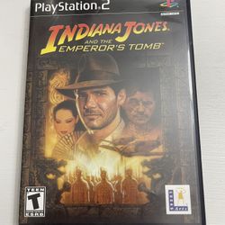 Indiana Jones And The Emperor’s Tomb PS2 CIB