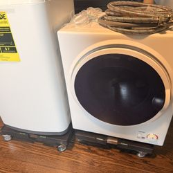 Costway Portable Dryer + Rolling Cart – Brand New