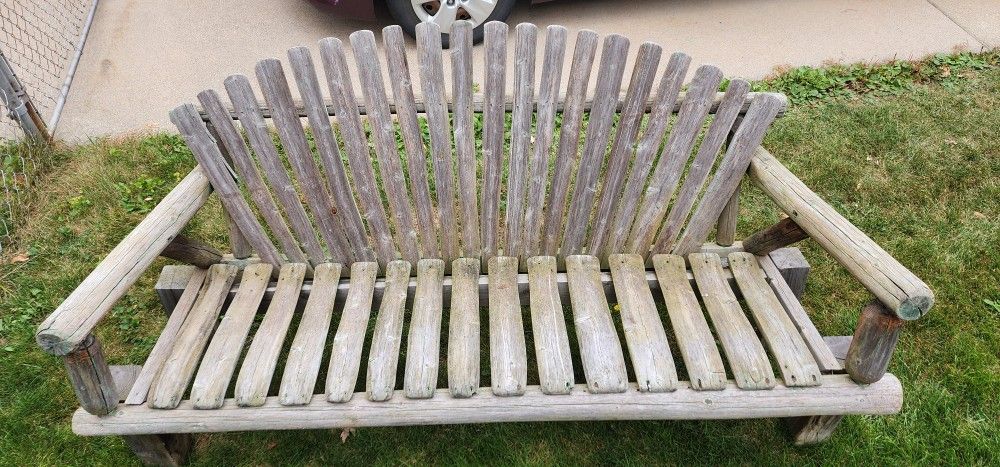 Wooden Patio Bench