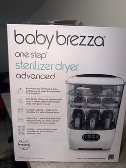 BRAND NEW SEALES Baby Brezza One Step Sterilizer Dryer Advanced