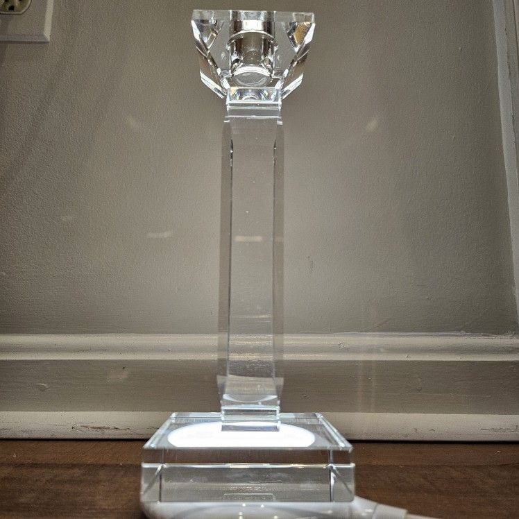 Glass Candle Holders Set Of 2