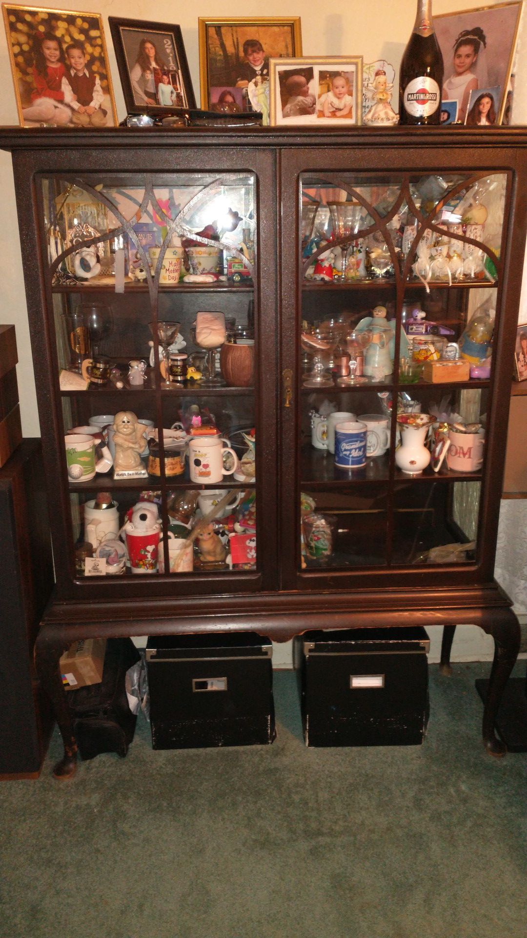 Antique china cabinet