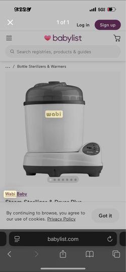 Bottle sterilizer