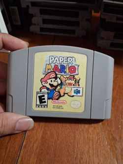 Paper Mario 64 authentic clean and tested conditions good $60 pickup in Glendale