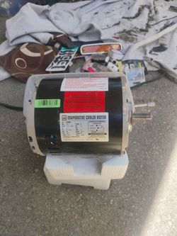 3/4 H.P. 2 speed ASPEN evaporative cooler motor open box