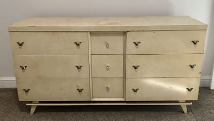 Long Blonde Vintage Dresser