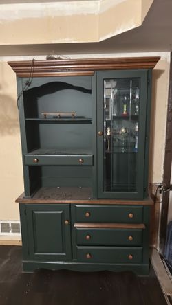 Custom made bookshelf with drawers