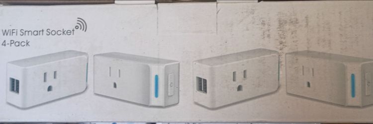 WiFi Smart Socket 4-Pack
