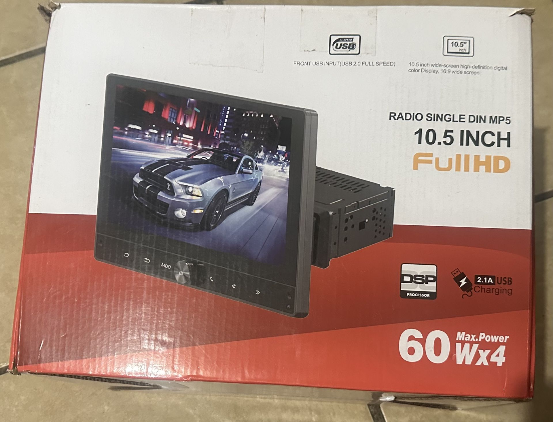 Car Stereo, TV Car Stereo, RADIO SINGLE DIN MP5 10.5 INCH FUlIHD