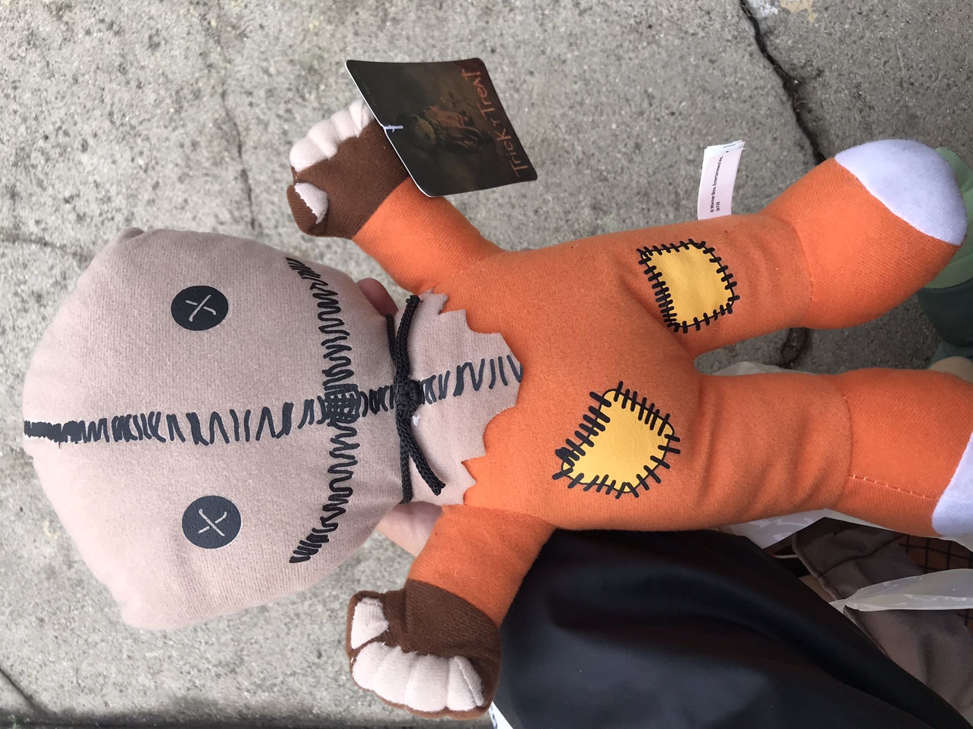 Sam trick r treat plushie