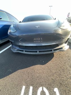 Front Ground effects spoiler for Tesla Model3