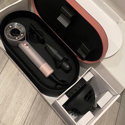 Dyson Hair dryer – Special Edition Blush – Like New – Full Set with Case