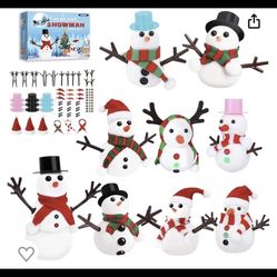 Air Dry Clay Snowman Craft Kit