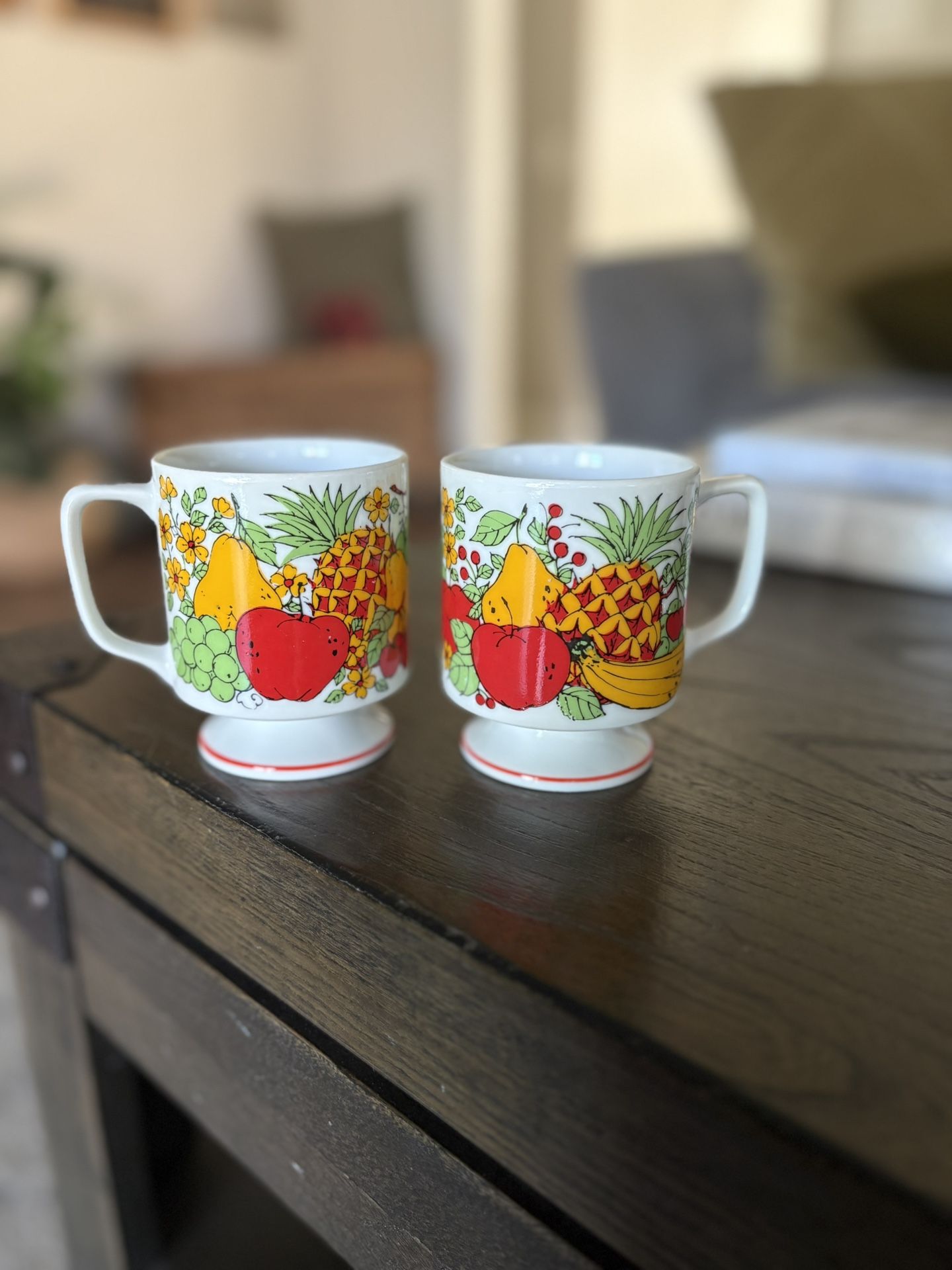 Vintage 1970s Japan Stylecraft Mugs