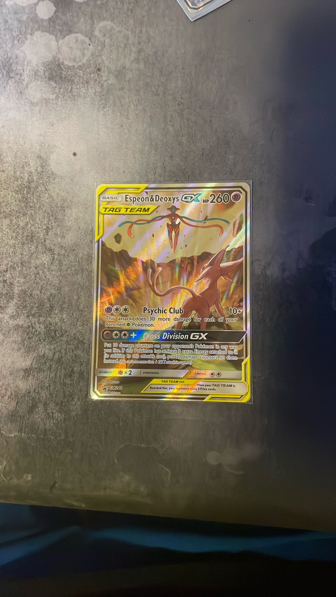 Espeon And Deoxys GX Tag Team