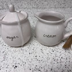 Rae Dunn Sugar And Cream Bowl 