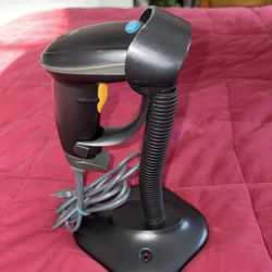 Barcode Scanner USB Wired Handheld Laser With Adjustable Stand - Tested!