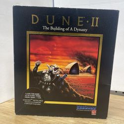 Dune II: The Building of A Dynasty IBM PC Game 3.5" Floppy Westwood Virgin