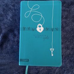 Niv, Ultimate Bible for Girls, Leathersoft, Teal - (Faithgirlz) by Nancy N Rue (Leather Bound)