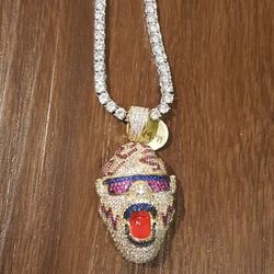 💥💥BRASS CZCHAIN & PENDANT