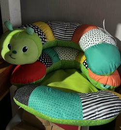 Baby sitting caterpillar
