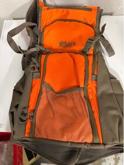 Brand New - MYDAYS HUNTING Upland Game & Bird Hunting Vest Backpack (Blaze Orange