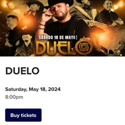 Duelo 2 Tickets 